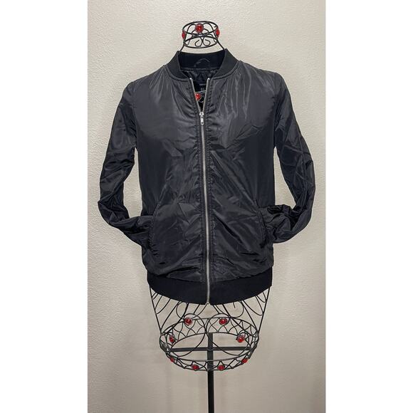 Forever 21 Female Small Black Jacket - Picture 3 of 7